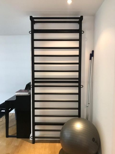 Art Sport USA Steel Swedish Ladder – 90.5 x 35.4 in – Code 221-Metall