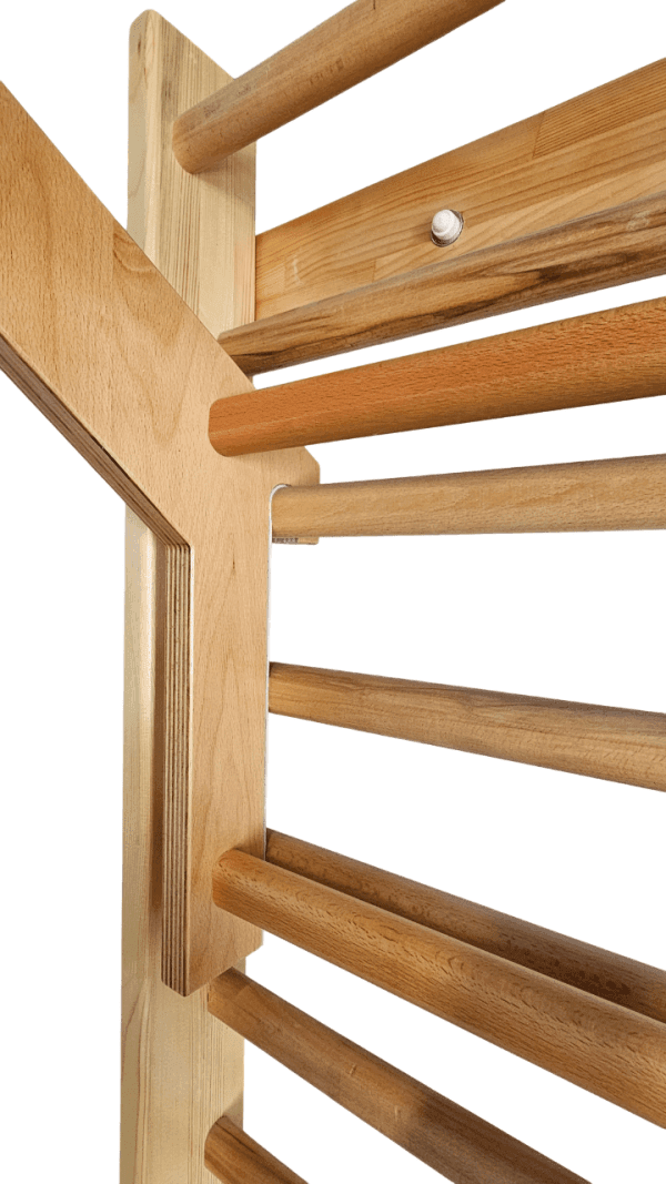 Art Sport USA Wooden Pull-Up & Dip Bar Attachment – Beech Plywood – Model 248-5