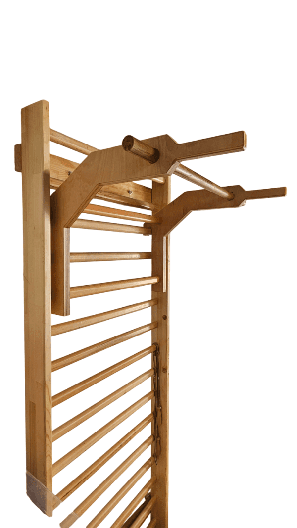 Art Sport USA Wooden Pull-Up & Dip Bar Attachment – Beech Plywood – Model 248-5