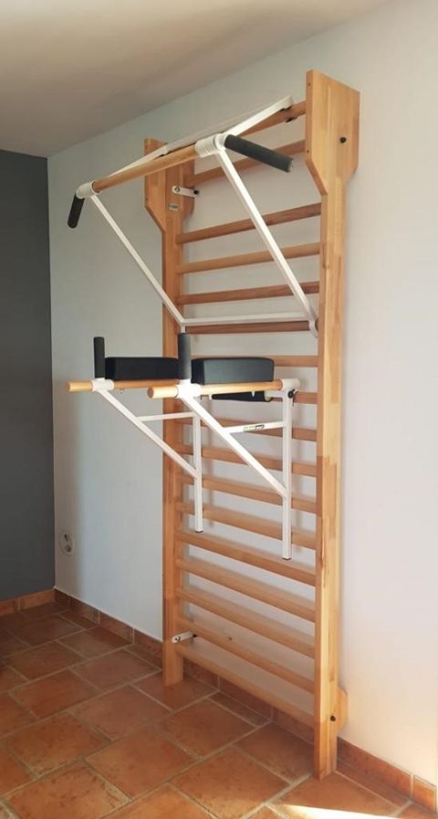 Art Sport USA – Multi-Grip Pull-Up Bar Attachment for Wall Bars – Model 260