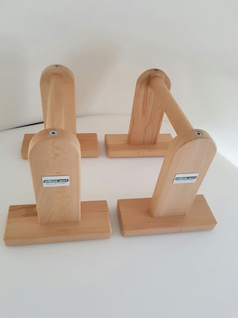 Art Sport USA Wooden Parallettes Bars – Beech Wood Push-Up Handles, code 248-parallettes