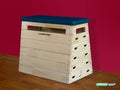 TRAPEZOIDAL GYMNASTICS VAULTING BOX – 5 MODULES , code 219