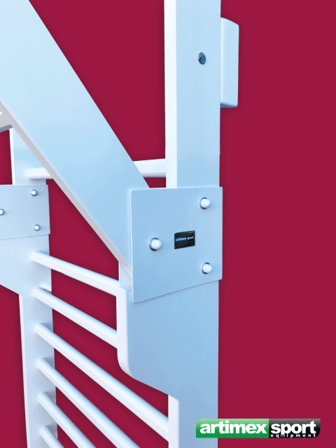 Art Sport USA Duo Pack Wall Bars – 94" x 35" with Foldable Pull-Up Bar – Model 7445
