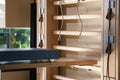 Abdominal bench with sliding pad, code 280-bench