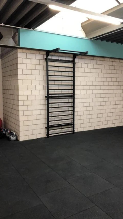 Art Sport USA – Gladiator Pro Metal Wall Bars – 104" x 39" – 19 Rungs – Model 231-Gladiator-90