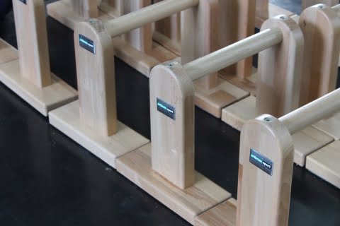 Art Sport USA Wooden Parallettes Bars – Beech Wood Push-Up Handles, code 248-parallettes