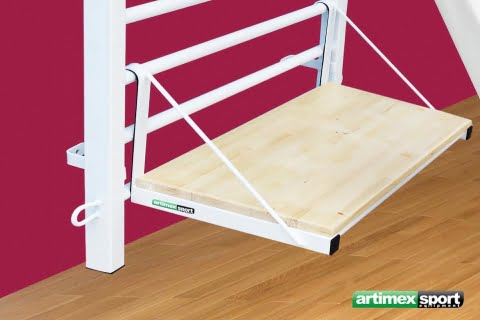 Step up platform attachable to wall bars, code 45891