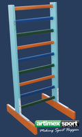Kids Freestanding Swedish Ladder – Multicolor – 55" x 24" – Model 250-multicolor