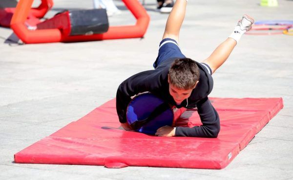 Professional Gymnastics Mat 2x1 m – 2 inch Thick – PVC Cover