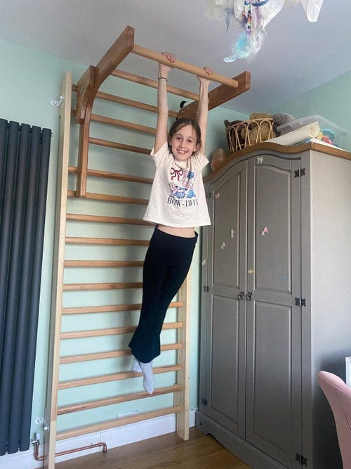 2-in-1 Wooden Pull-Up & Chin-Up Bar – Model 248