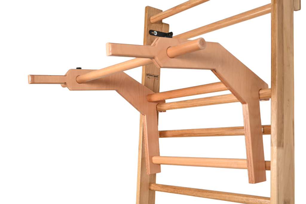 Art Sport USA Wooden Pull-Up & Dip Bar Attachment – Beech Plywood – Model 248-5