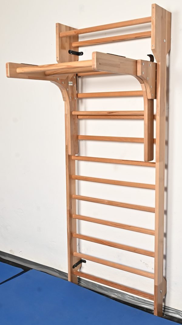 2-in-1 Wooden Pull-Up & Chin-Up Bar – Model 248