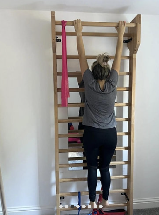 Wall Bars /Stall bars  for Schroth exercises, 91" x 35", code 216-F-Schroth