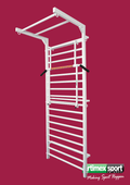 Art Sport USA – Gladiator Pro Metal Wall Bars – 104" x 39" – 19 Rungs – Model 231-Gladiator-90