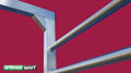 Stainless Steel Swedish Ladder – 90" x 39" – ART SPORT USA – Code 231 Gladiator Inox