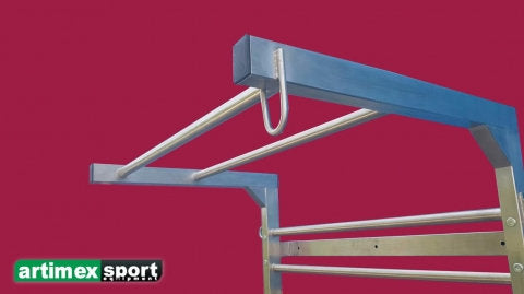 Stainless Steel Swedish Ladder – 90" x 39" – ART SPORT USA – Code 231 Gladiator Inox